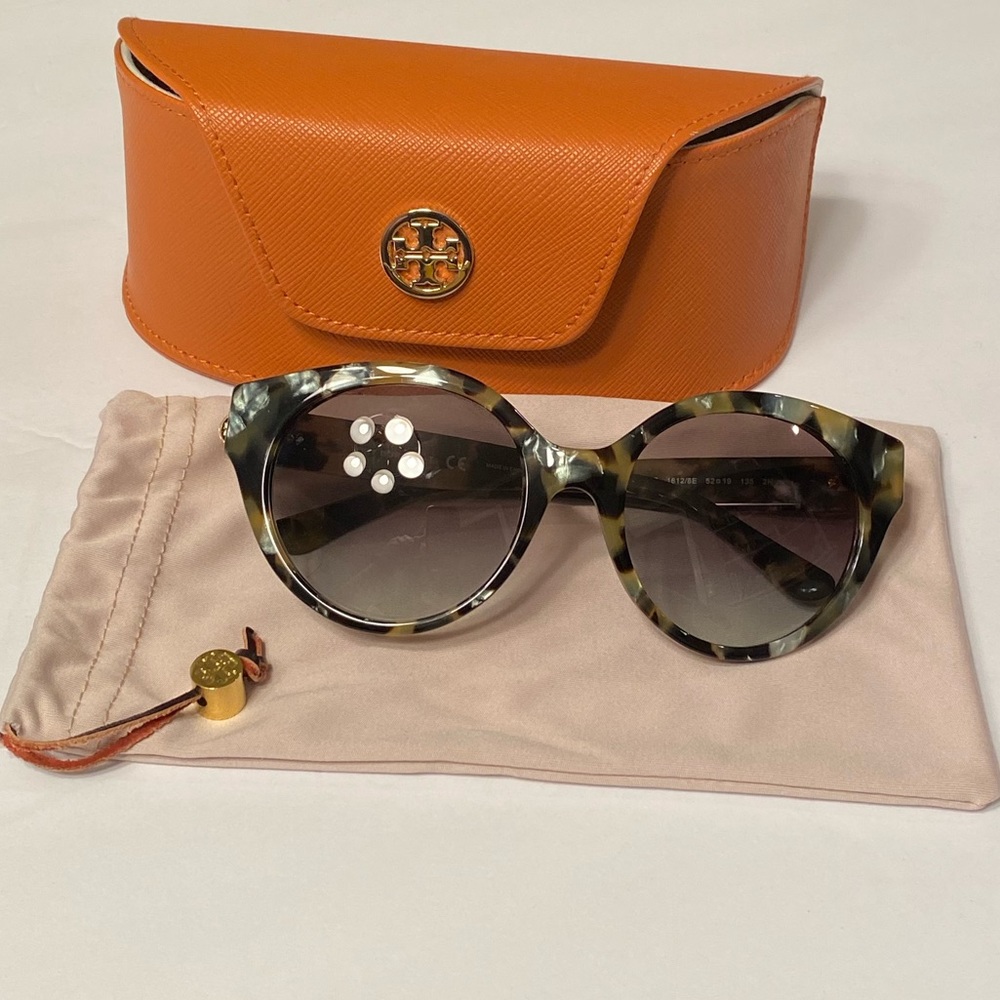 🔥NEW Ladies Tory Burch Tortoiseshell Sunglasses